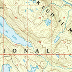 United States Geological Survey Bradfield Canal A-6, AK (2000, 63360-Scale) digital map