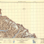United States Geological Survey Bradfield Canal, AK (1954, 250000-Scale) digital map