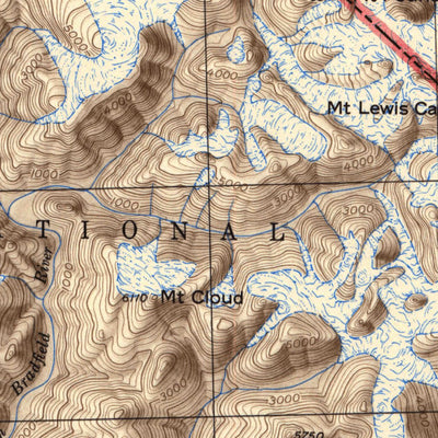 United States Geological Survey Bradfield Canal, AK (1954, 250000-Scale) digital map