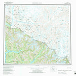 United States Geological Survey Bradfield Canal, AK (1955, 250000-Scale) digital map