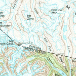 United States Geological Survey Bradfield Canal, AK (1955, 250000-Scale) digital map