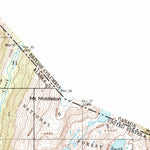 United States Geological Survey Bradfield Canal B-2, AK (1973, 63360-Scale) digital map