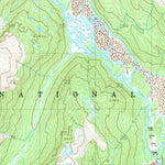 United States Geological Survey Bradfield Canal B-3, AK (1955, 63360-Scale) digital map