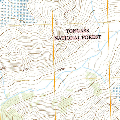 United States Geological Survey Bradfield Canal B-4 SE, AK (2021, 25000-Scale) digital map