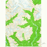 United States Geological Survey Bradfield Canal B-5, AK (1955, 63360-Scale) digital map