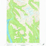United States Geological Survey Bradfield Canal B-6, AK (1955, 63360-Scale) digital map