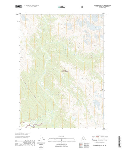 United States Geological Survey Bradfield Canal B-6 NW, AK (2021, 25000-Scale) digital map
