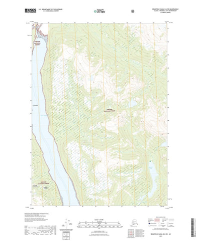 United States Geological Survey Bradfield Canal B-6 SW, AK (2021, 25000-Scale) digital map