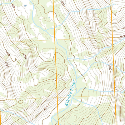 United States Geological Survey Bradfield Canal C-6 SW, AK (2021, 25000-Scale) digital map