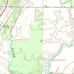 United States Geological Survey Bradford, AR (1968, 24000-Scale) digital map
