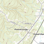 United States Geological Survey Bradford, AR (2020, 24000-Scale) digital map