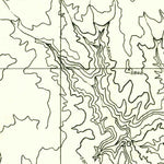 United States Geological Survey Bradford Canyon, UT (1955, 24000-Scale) digital map