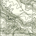 United States Geological Survey Bradford Canyon, UT (1955, 24000-Scale) digital map