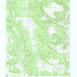 United States Geological Survey Bradford Canyon, UT (1985, 24000-Scale) digital map