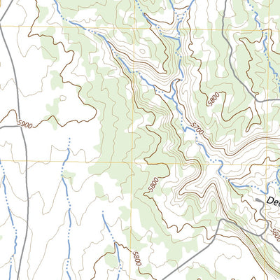 United States Geological Survey Bradford Canyon, UT (2023, 24000-Scale) digital map