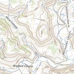 United States Geological Survey Bradford Canyon, UT (2023, 24000-Scale) digital map