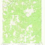 United States Geological Survey Bradford Creek, TX (1971, 24000-Scale) digital map