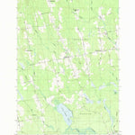 United States Geological Survey Bradford, ME (1983, 24000-Scale) digital map