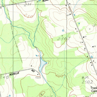 United States Geological Survey Bradford, ME (1983, 24000-Scale) digital map