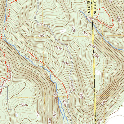 United States Geological Survey Bradford, NY (2023, 24000-Scale) digital map
