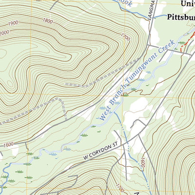 United States Geological Survey Bradford, PA (2023, 24000-Scale) digital map