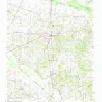 United States Geological Survey Bradford, TN (1954, 24000-Scale) digital map