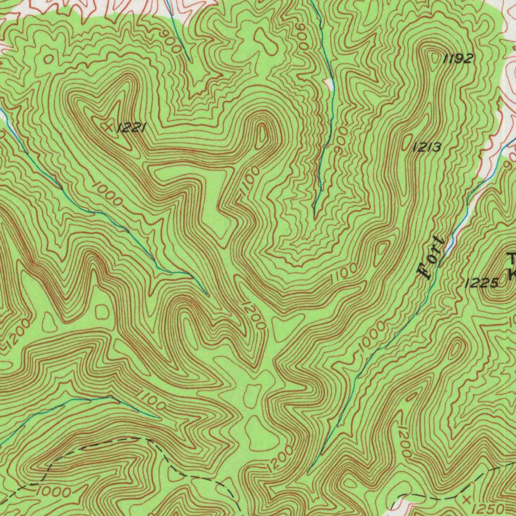 Bradfordsville, KY (1953, 24000Scale) Map by United States Geological