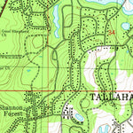 United States Geological Survey Bradfordville, FL (1982, 24000-Scale) digital map