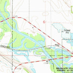 United States Geological Survey Bradgate, IA (1980, 24000-Scale) digital map