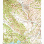 United States Geological Survey Bradley, CA (1961, 62500-Scale) digital map