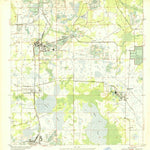 United States Geological Survey Bradley Junction, FL (1950, 24000-Scale) digital map