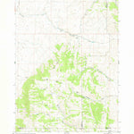 United States Geological Survey Bradley Mountain, ID (1968, 24000-Scale) digital map