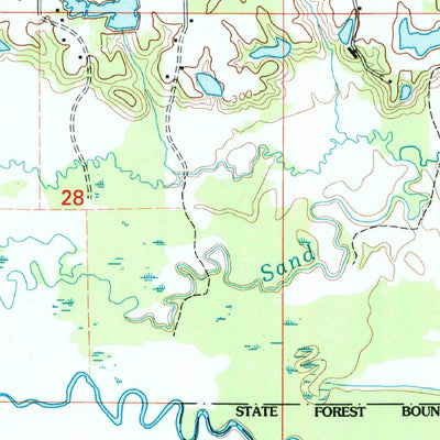 United States Geological Survey Bradley, MS (2000, 24000-Scale) digital map