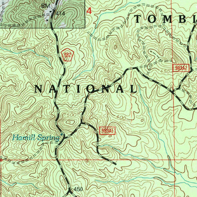 United States Geological Survey Bradley, MS (2000, 24000-Scale) digital map