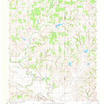 United States Geological Survey Bradley, OK (1966, 24000-Scale) digital map