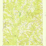 United States Geological Survey Bradley, SC (1950, 24000-Scale) digital map