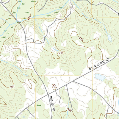 United States Geological Survey Bradley, SC (2020, 24000-Scale) digital map