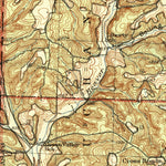 United States Geological Survey Bradleyville, MO (1945, 62500-Scale) digital map