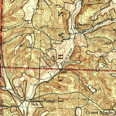 United States Geological Survey Bradleyville, MO (1945, 62500-Scale) digital map