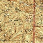 United States Geological Survey Bradleyville, MO (1945, 62500-Scale) digital map