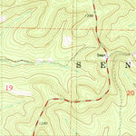 United States Geological Survey Bradleyville, MO (1982, 24000-Scale) digital map