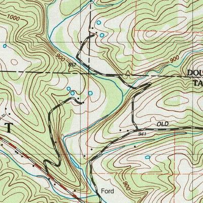 United States Geological Survey Bradleyville, MO (2004, 24000-Scale) digital map