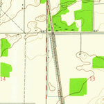 United States Geological Survey Bradner, OH (1958, 24000-Scale) digital map