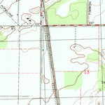 United States Geological Survey Bradner, OH (1994, 24000-Scale) digital map