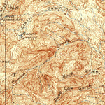 United States Geological Survey Bradshaw Mountains, AZ (1903, 125000-Scale) digital map
