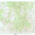 United States Geological Survey Bradshaw Mountains, AZ (1981, 100000-Scale) digital map