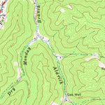 United States Geological Survey Bradshaw, WV-VA (1964, 24000-Scale) digital map