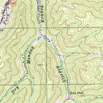 United States Geological Survey Bradshaw, WV-VA (1996, 24000-Scale) digital map