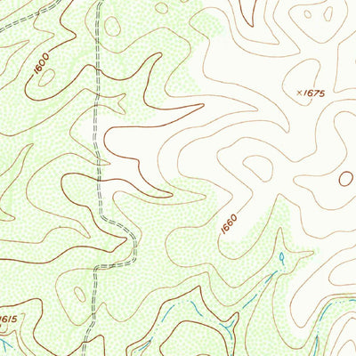 United States Geological Survey Brady Mountain, TX (1955, 24000-Scale) digital map