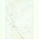 United States Geological Survey Brady, MT (1967, 24000-Scale) digital map